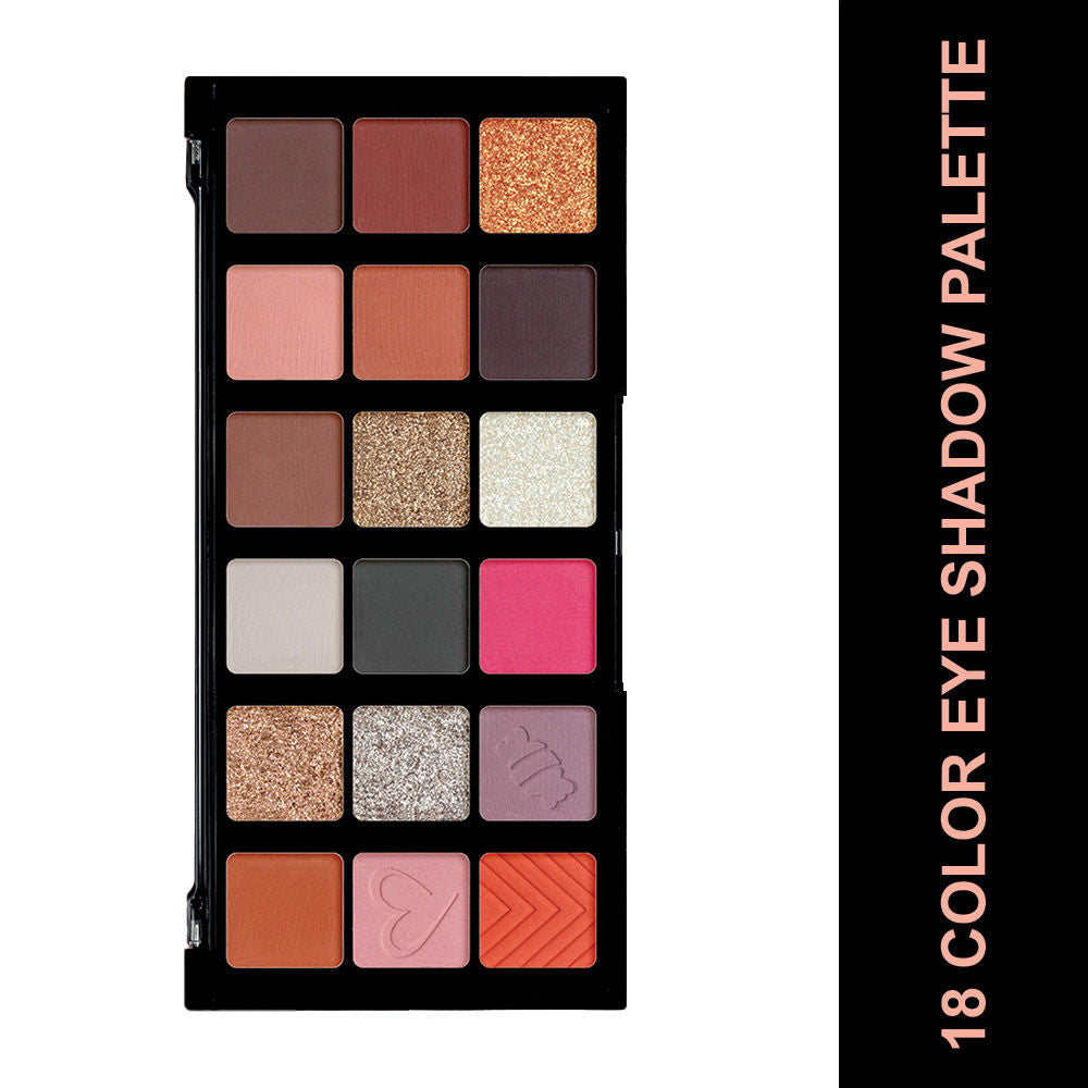 18 Color Eyeshadow Palette - Rustic Radiance Cfc003