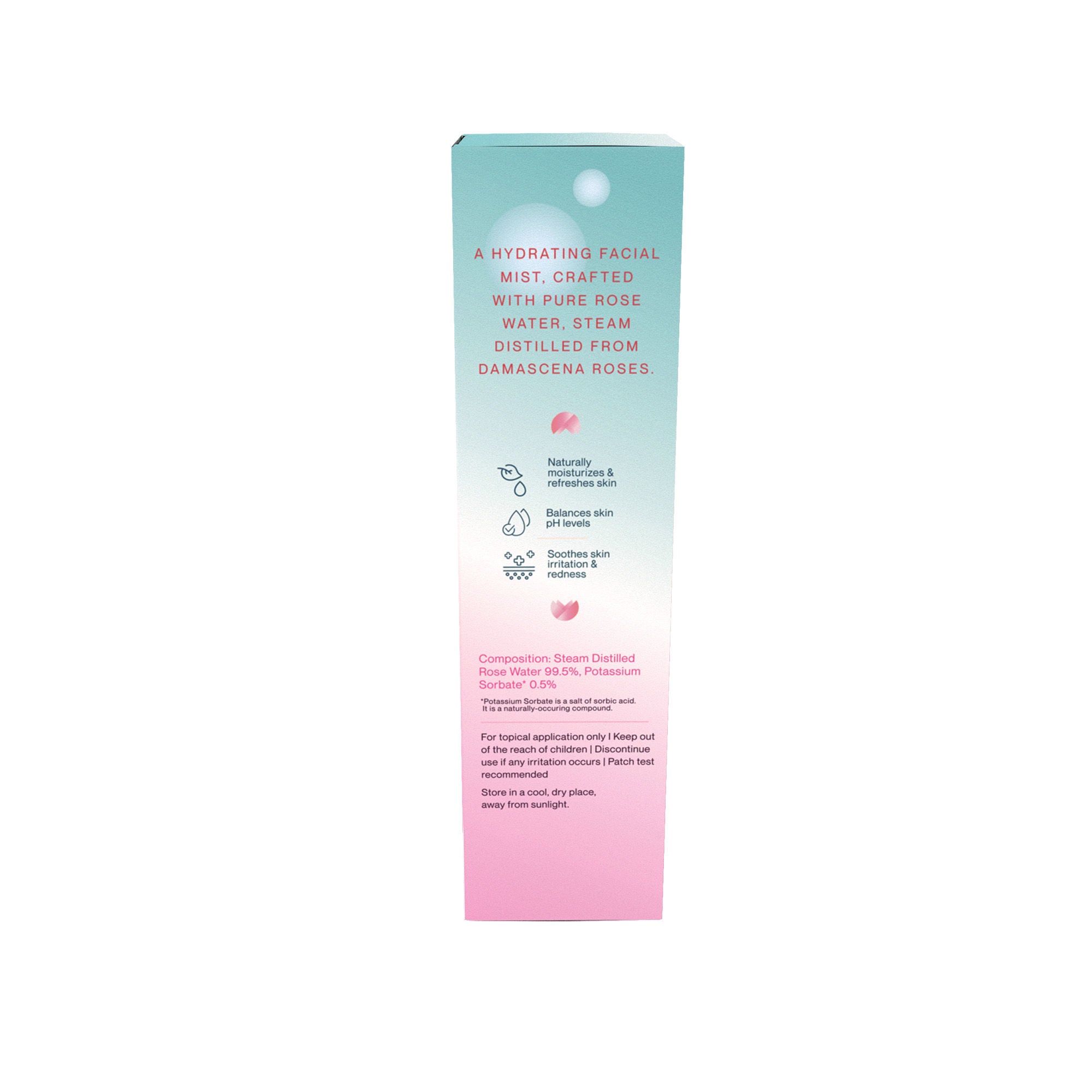 Organic Rose Water Spray