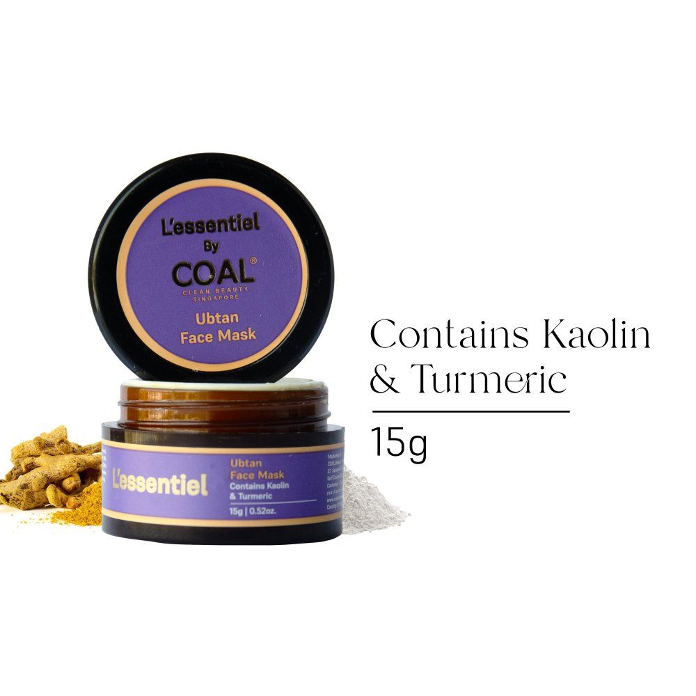 Ubtan Face Mask With Kaolin And Turmeric Brightens, Evens Skin Tone