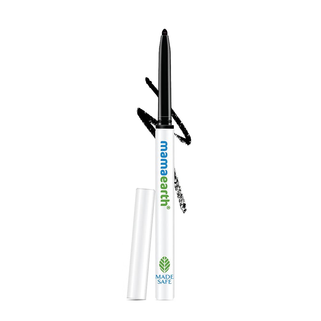 Charcoal Black Long Stay Kajal Black Waterproof, For 11-Hour Smudge-Free Stay