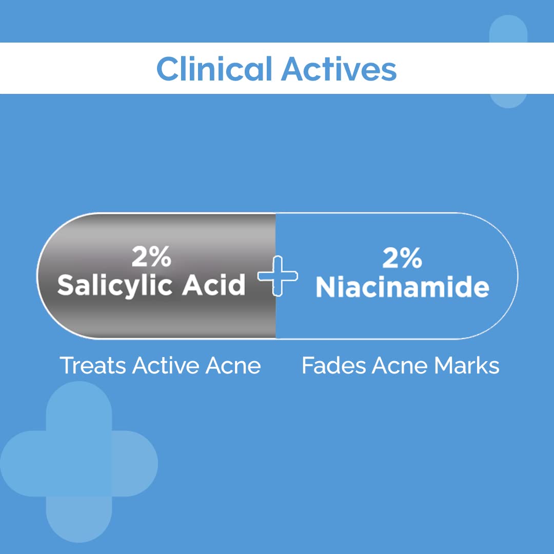 Sali-Cinamide Anti-Acne Face Wash with 2% Salicylic Acid & 2% Niacinamide