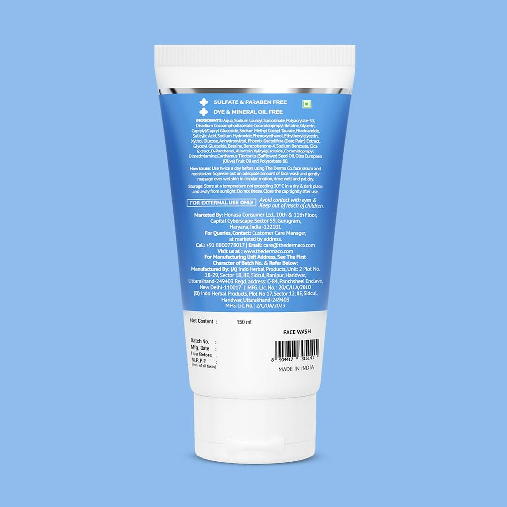 Sali-Cinamide Anti-Acne Face Wash with 2% Salicylic Acid & 2% Niacinamide