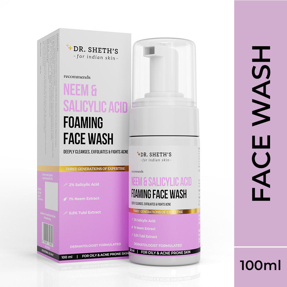 Neem & Salicylic Acid Foaming Face Wash