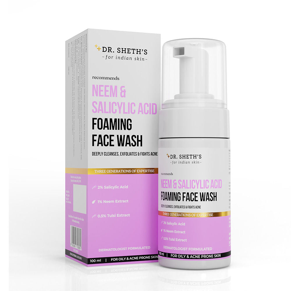 Neem & Salicylic Acid Foaming Face Wash
