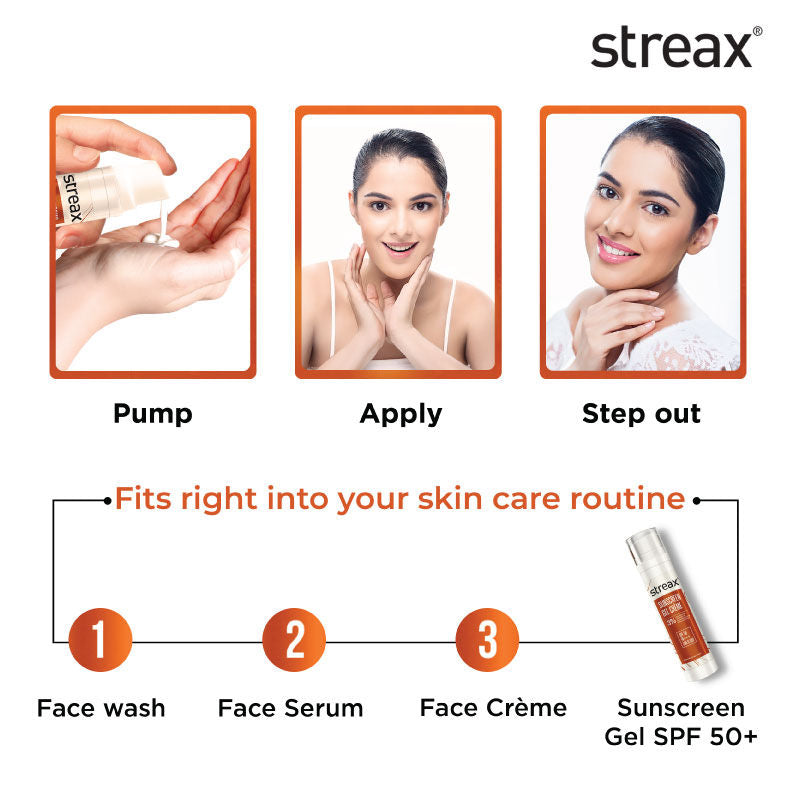 Invisible Matte Gel Sunscreen SPF 50 Pa+++, For Glowing Skin, No White Cast & Non-Greasy