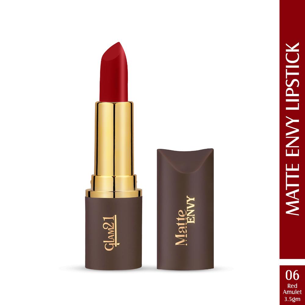 Matte Envy Lipstick - Red Amulet