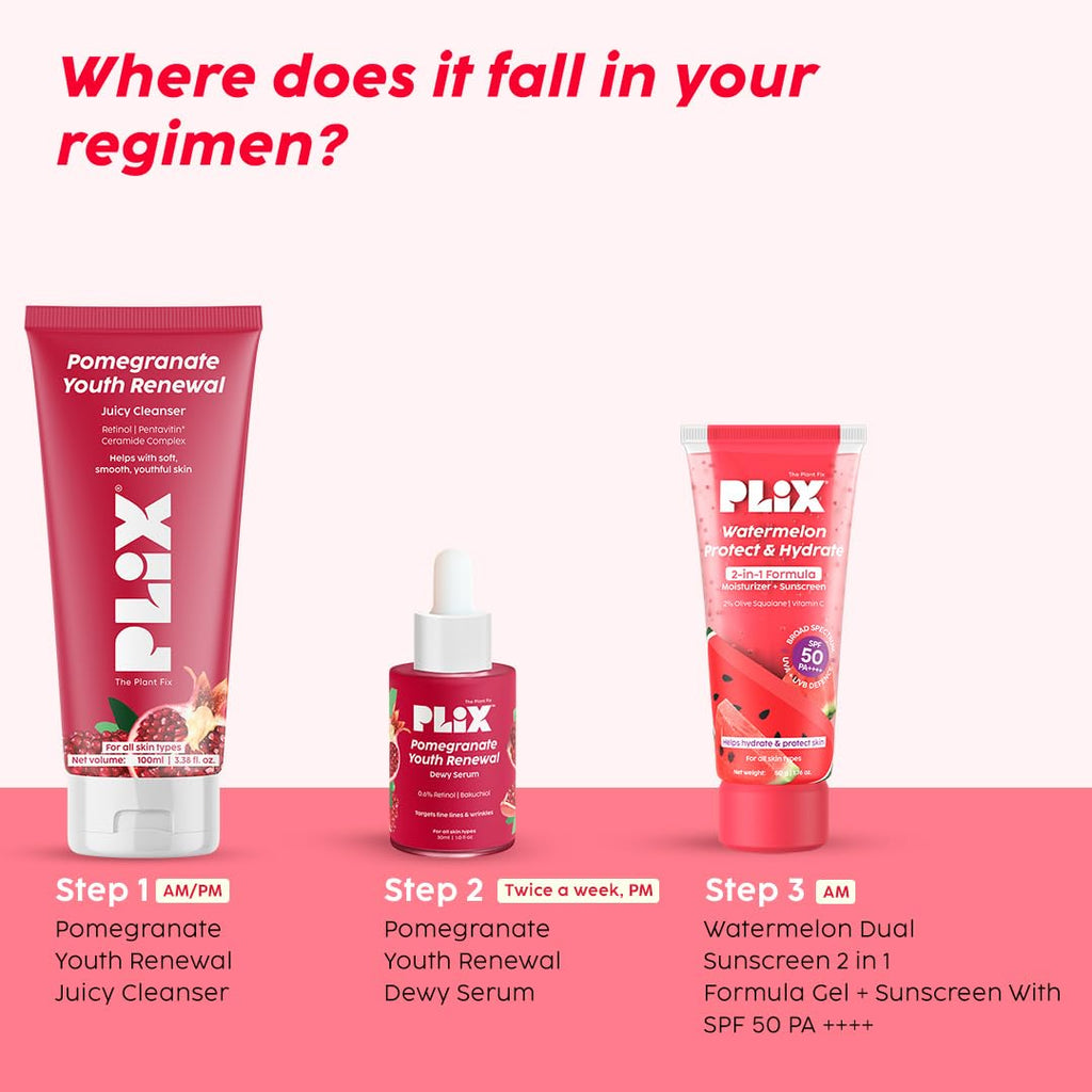 The Plant Fix Pomegranate Youth Renewal Juicy Face Wash Cleanser