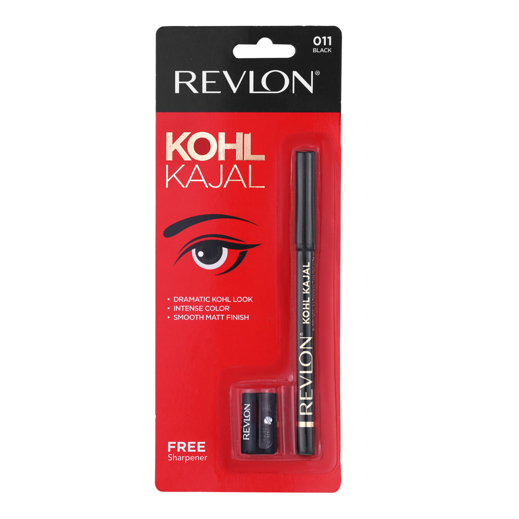 Kohl Kajal - Black With Free Sharpner