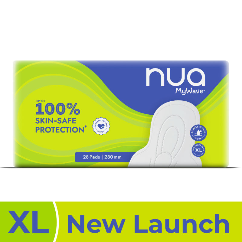 Mywave Long-Lasting Leak Protection Sanitary Pads