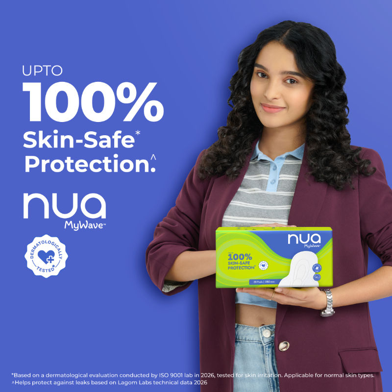 Mywave Long-Lasting Leak Protection Sanitary Pads