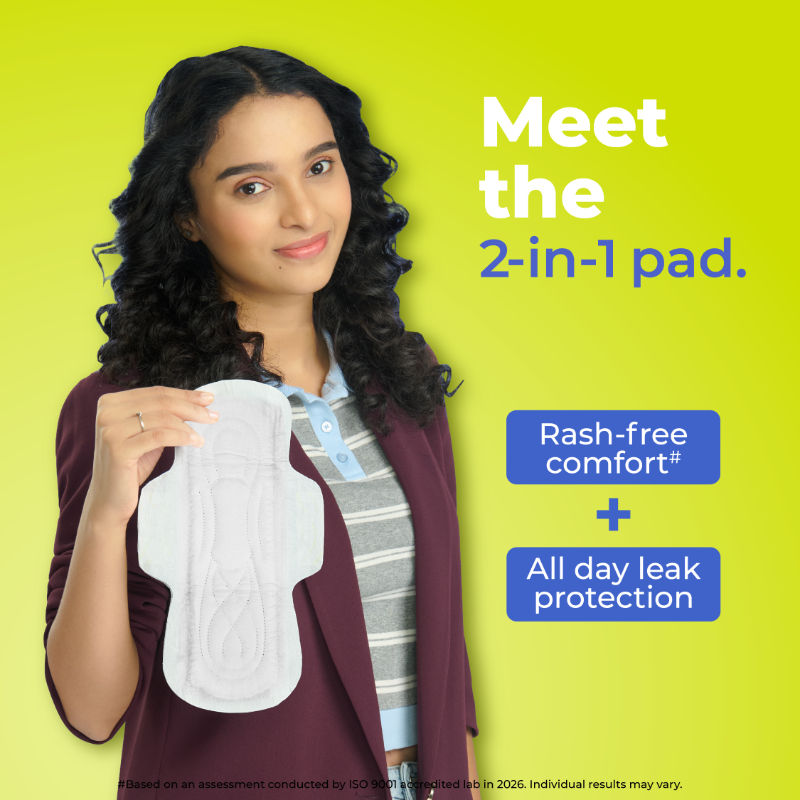 Mywave Long-Lasting Leak Protection Sanitary Pads