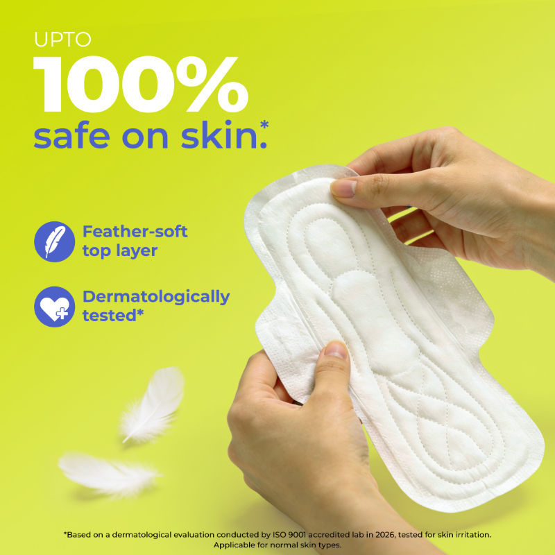 Mywave Long-Lasting Leak Protection Sanitary Pads