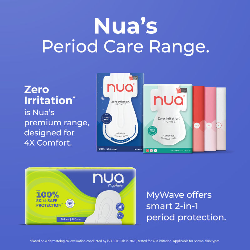 Mywave Long-Lasting Leak Protection Sanitary Pads
