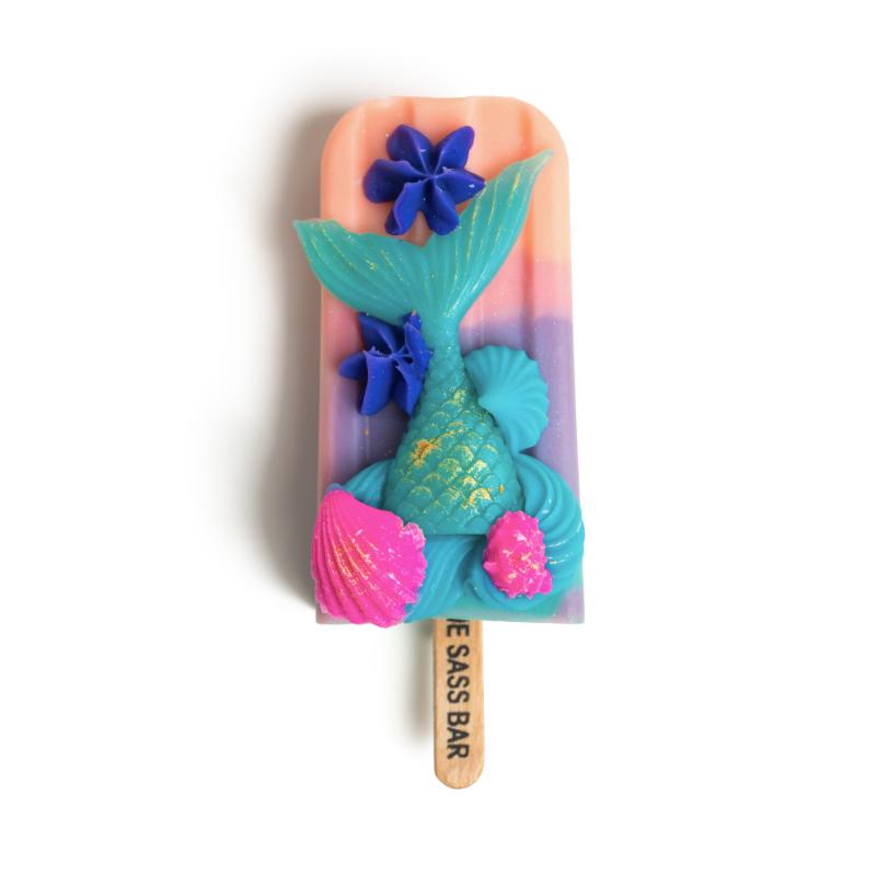 Seascape Mermaid Popsicle Soap