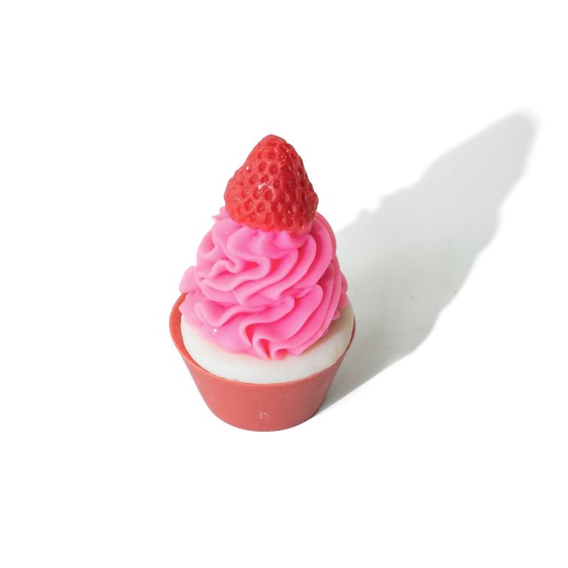 Fraises Mini Cupcake Soap