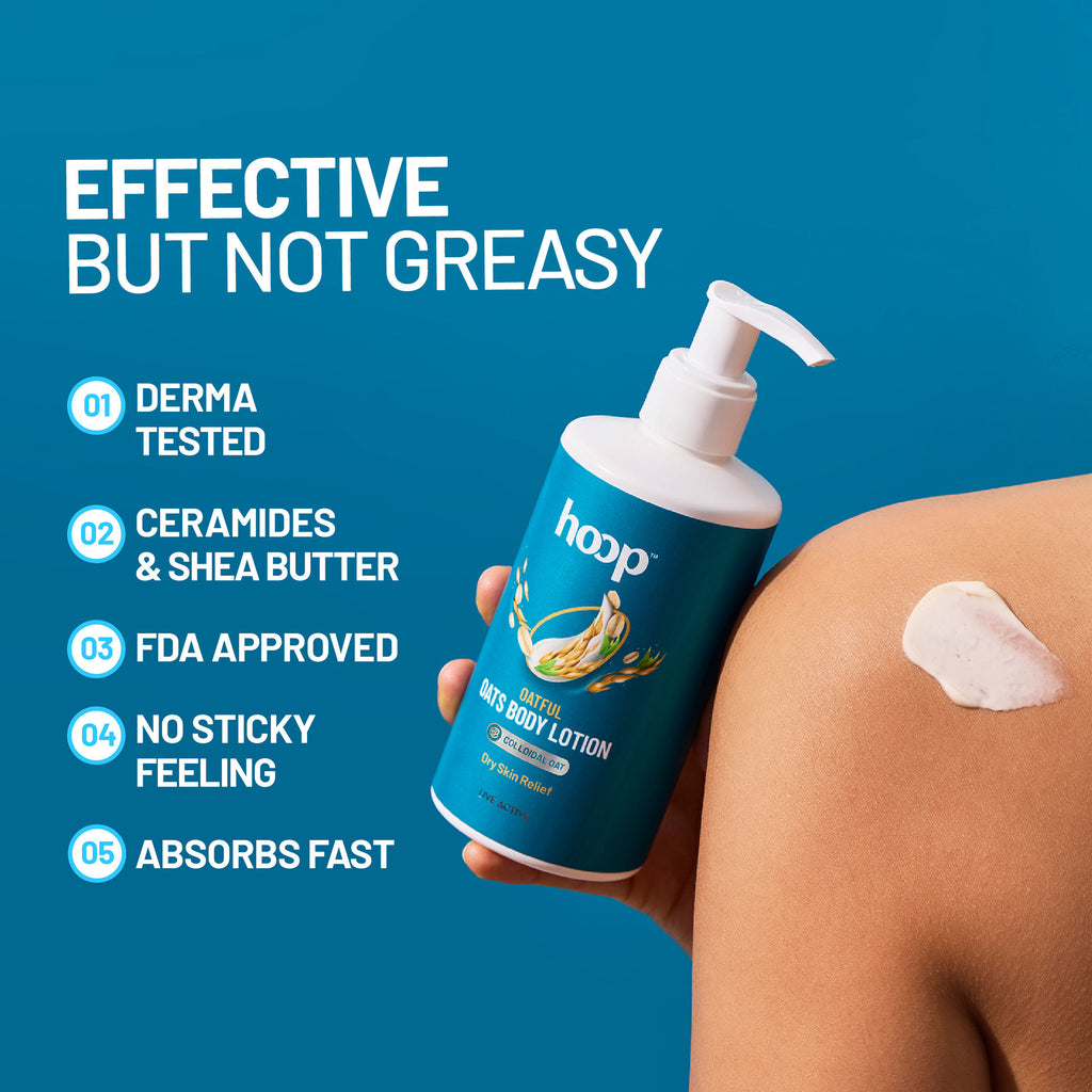 Oatmeal Body Lotion For Dry Skin