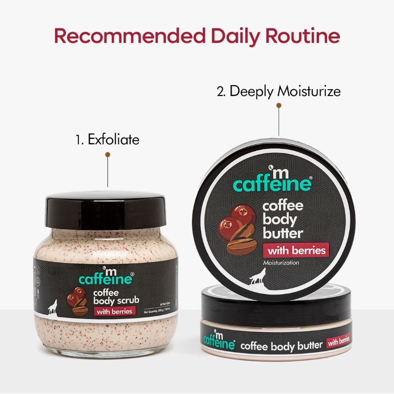 Coffee Body Scrub With Berries