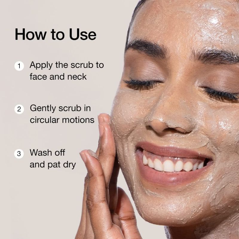 D-Tan Exfoliating Coffee Face Scrub With Walnut & Vitamin E for Fresh & Glowing Skin