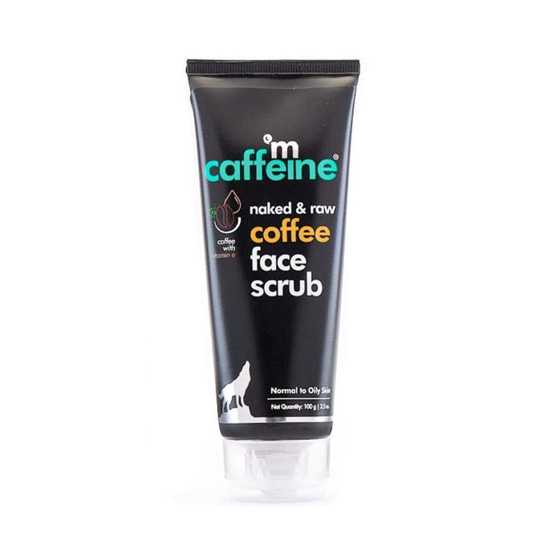 D-Tan Exfoliating Coffee Face Scrub With Walnut & Vitamin E for Fresh & Glowing Skin