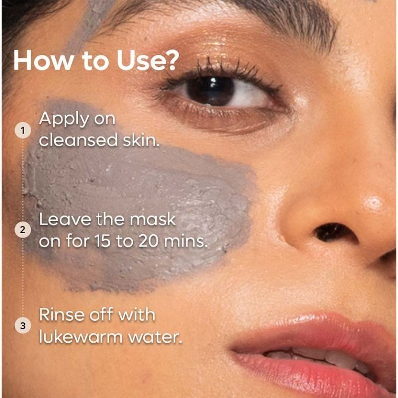 D-Tan Removal Coffee Clay Face Mask - Pore Cleansing Face Pack for Normal to Oily Skin