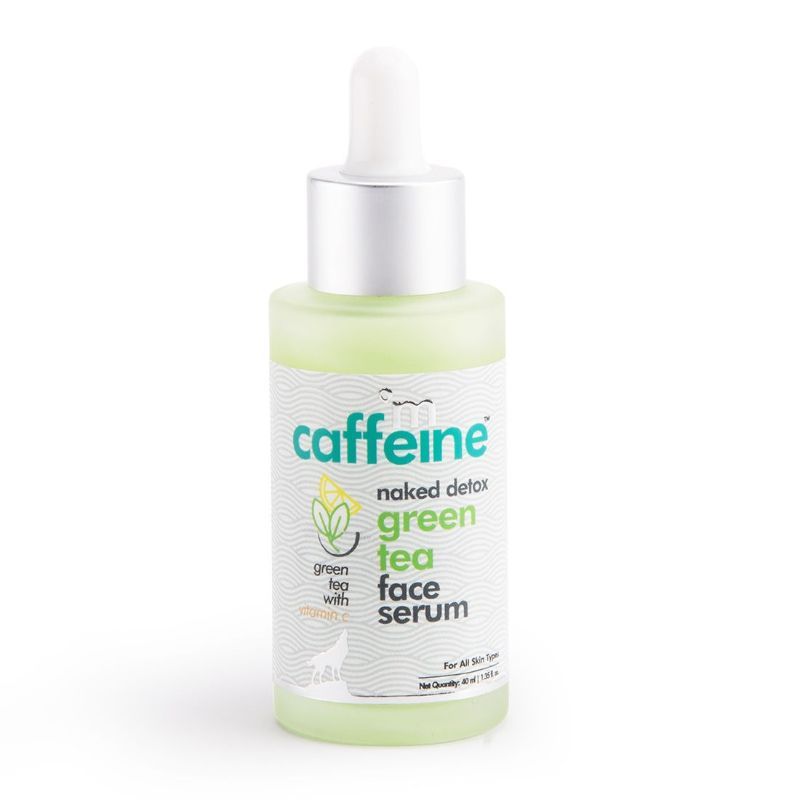 Vitamin C Green Tea Hydrating Face Serum for Glowing Skin - Reduces Dark Spots