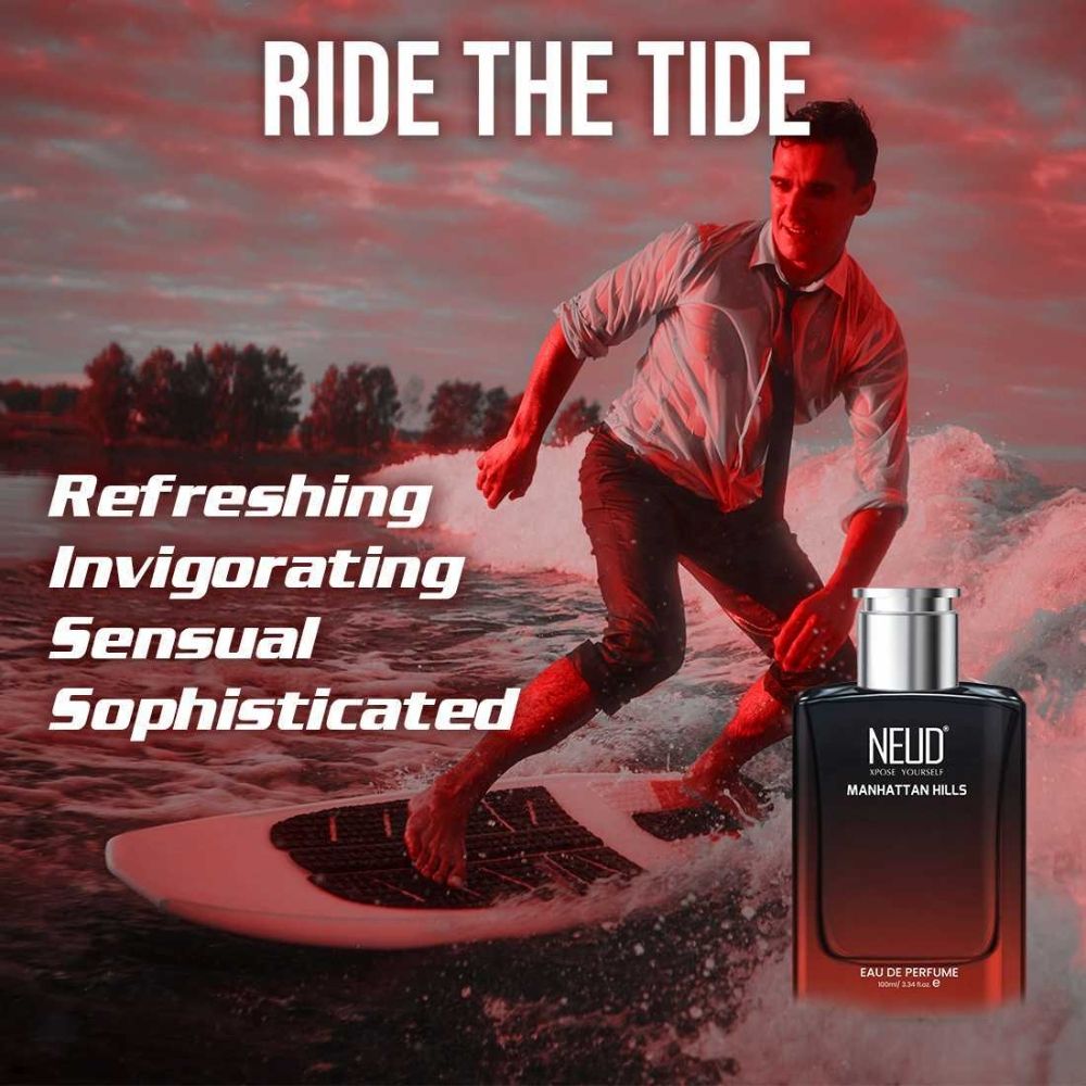 Manhattan Hills Luxury Perfume For Sophisticated Men Long Lasting EDP