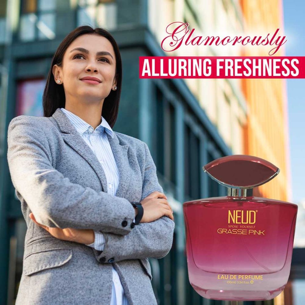 Grasse Pink Luxury Perfume For Women Long Lasting EDP