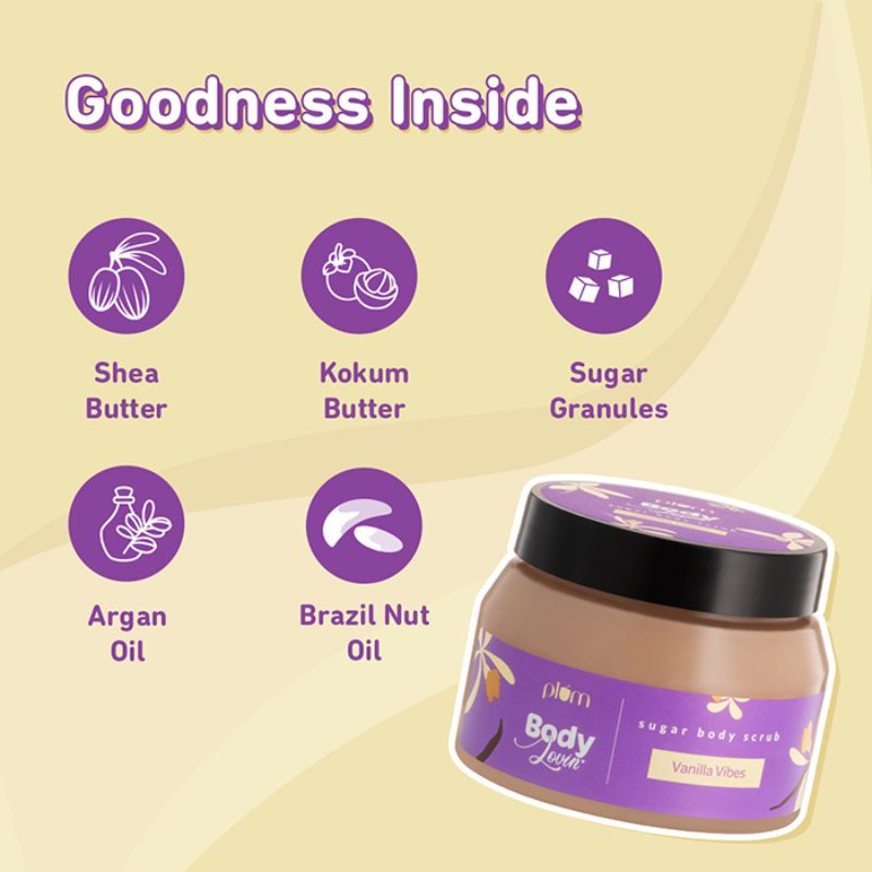 BodyLovin Vanilla Vibes Sugar Body Scrub
