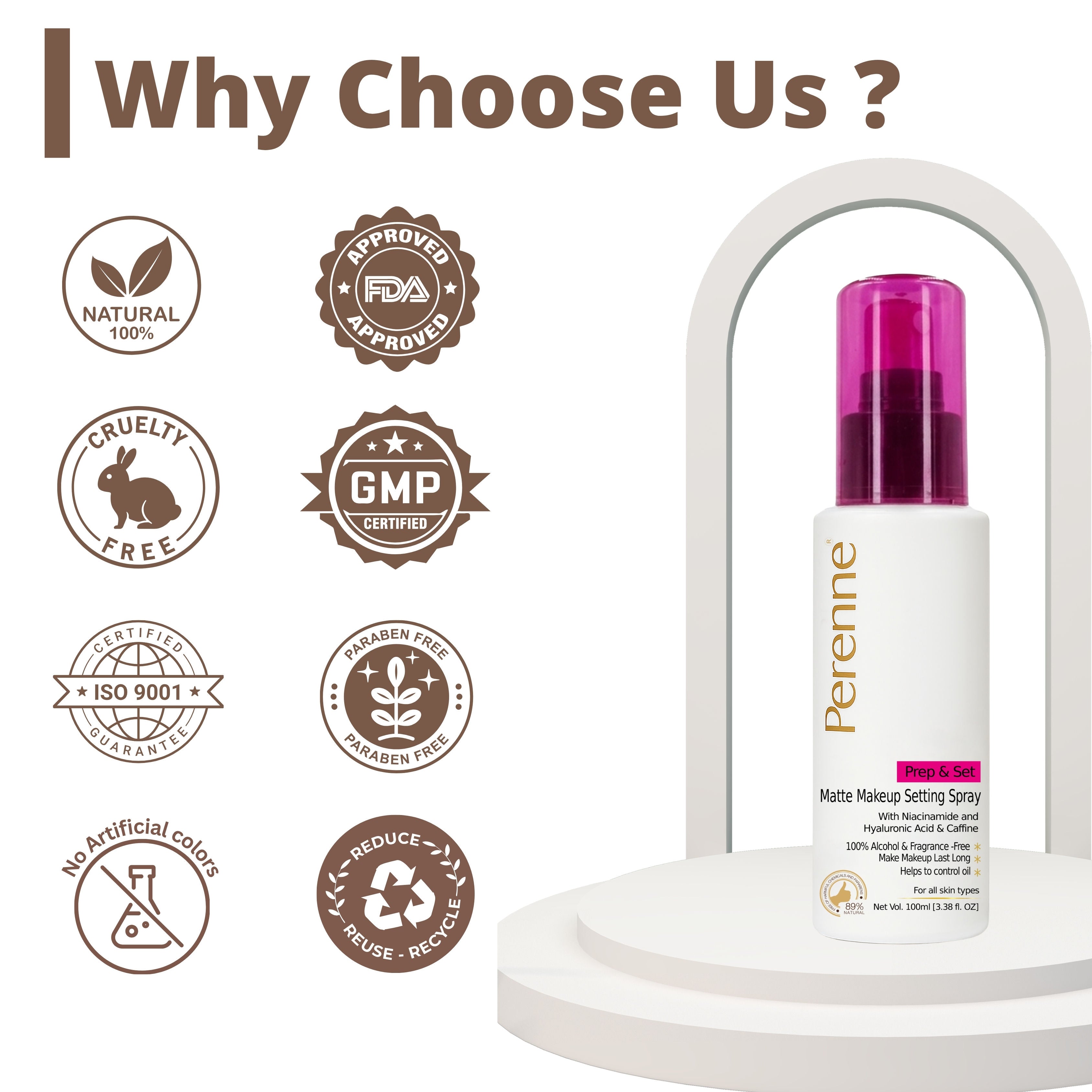 Matte Prep & Set Makeup Setting Spray