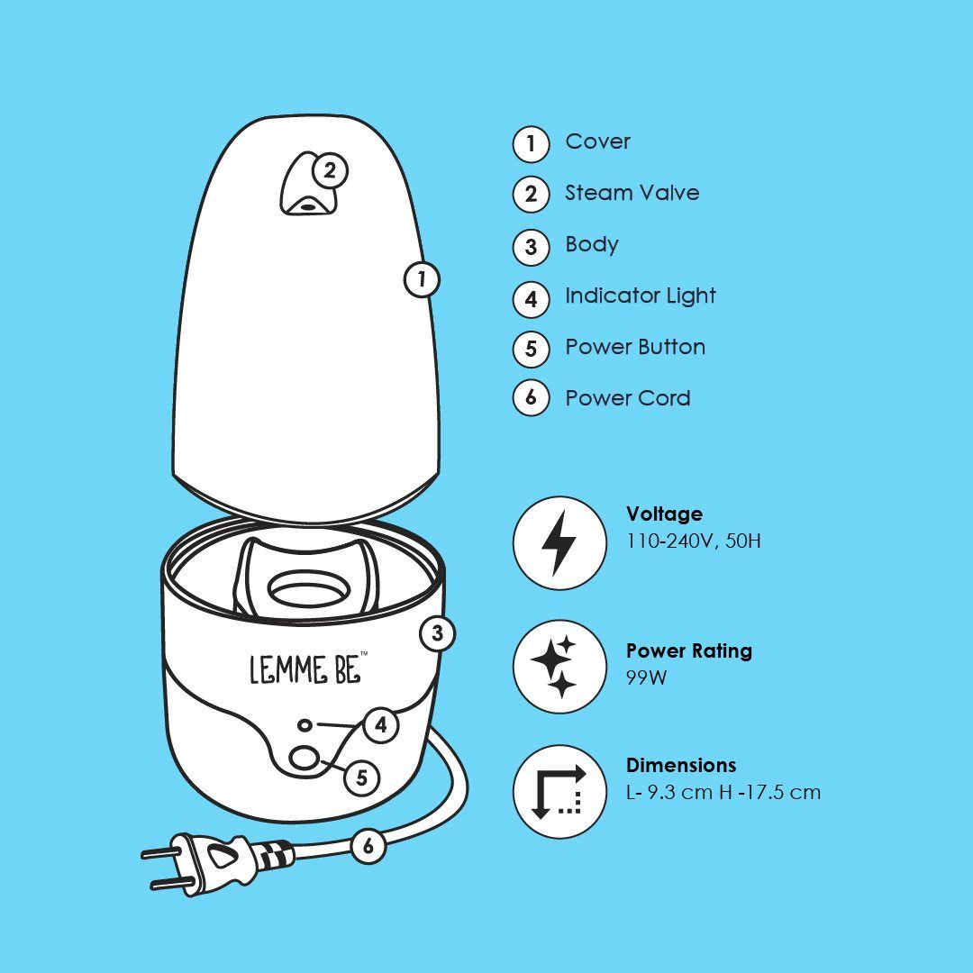 Steam It Up Automatic Steam Sterilizer