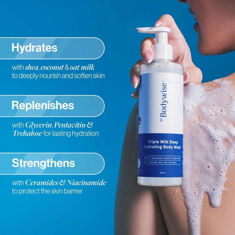 Triple Milk Deep Hydrating Body Wash - For Dry & Dehydrated Skin