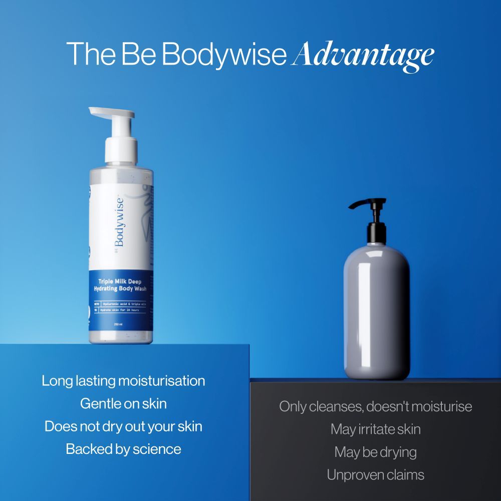 Triple Milk Deep Hydrating Body Wash - For Dry & Dehydrated Skin