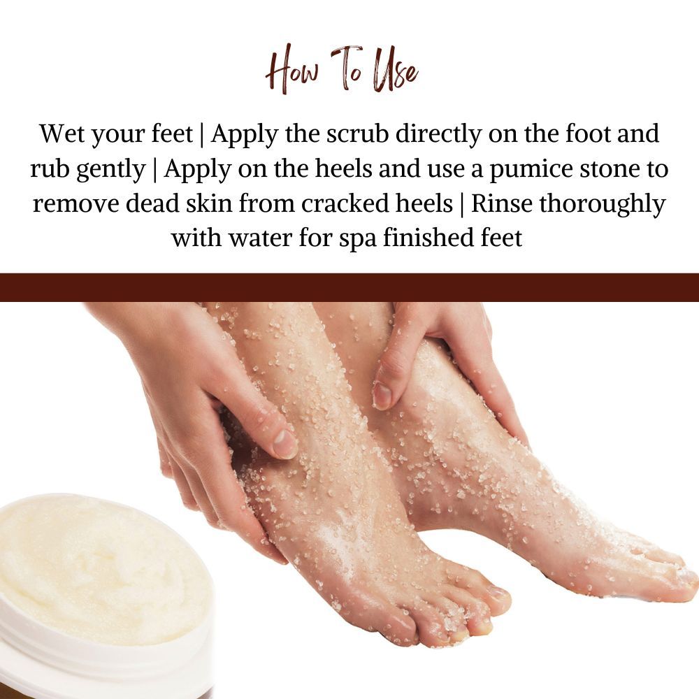 Foot Scrub - 1 minute pedicure