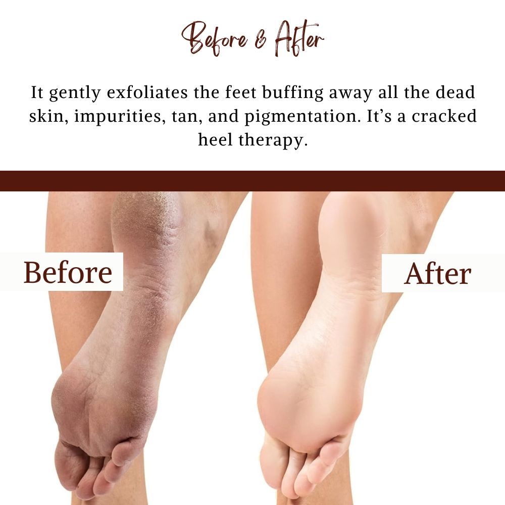 Foot Scrub - 1 minute pedicure