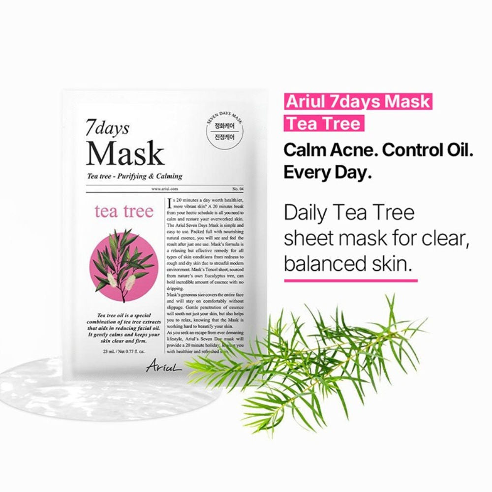 7days Mask - Tea Tree + M