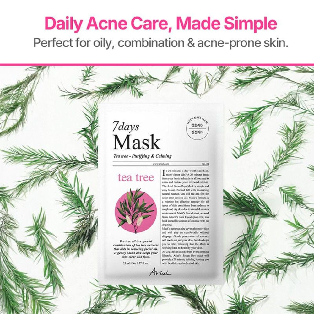 7days Mask - Tea Tree + M