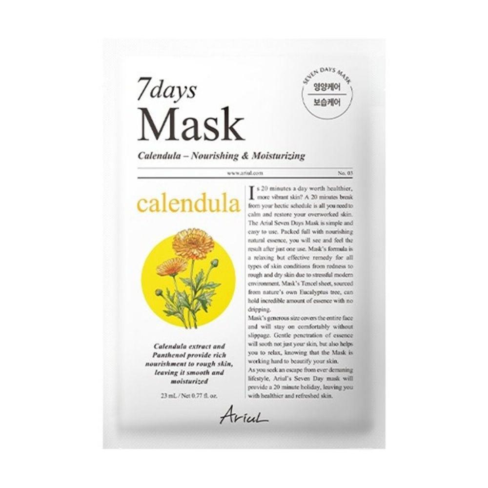 7days Mask - Calendula + P