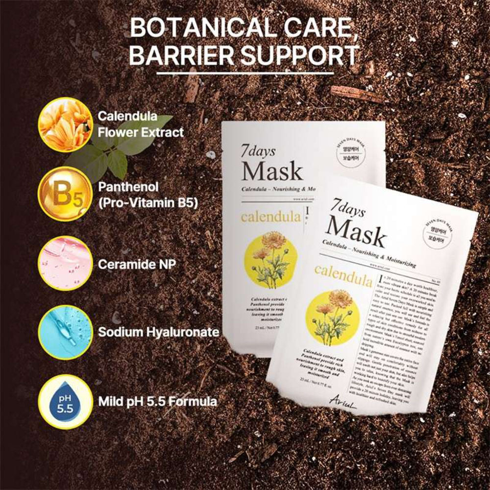 7days Mask - Calendula + P