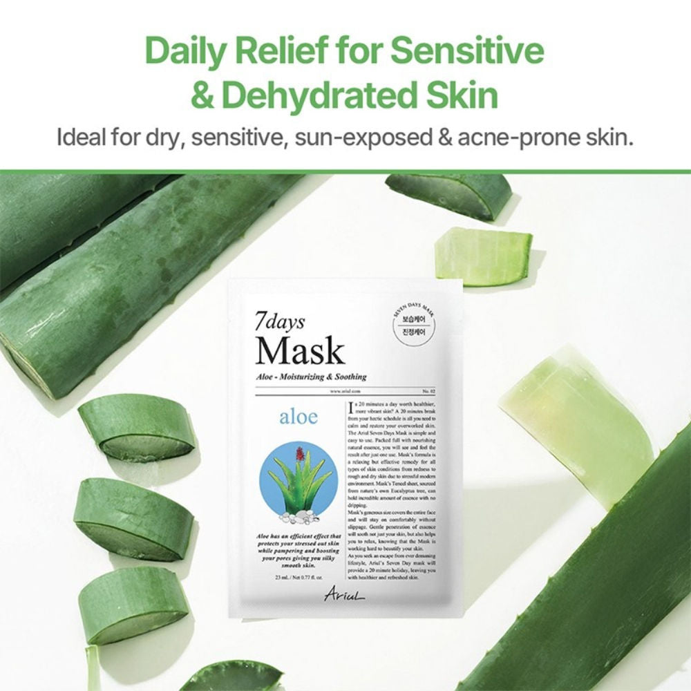 7days Mask - Aloe + H