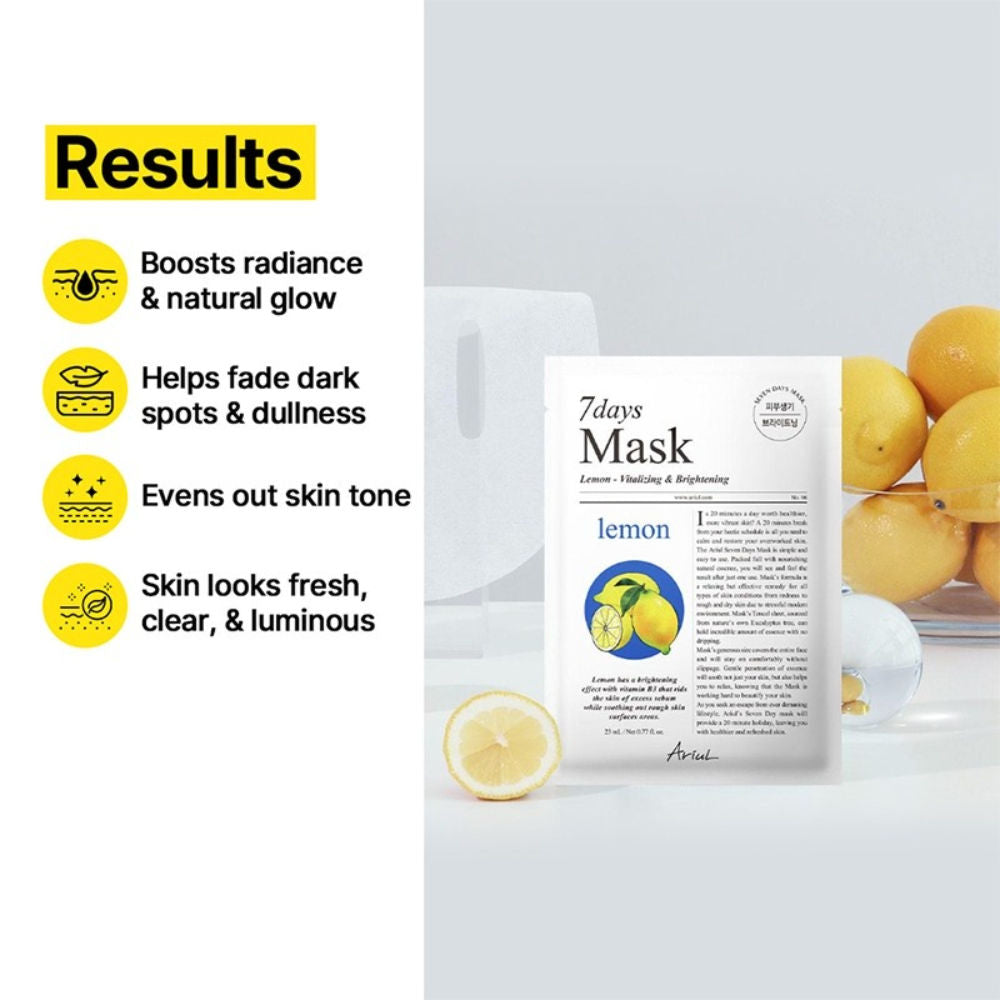7days Mask - Lemon + C