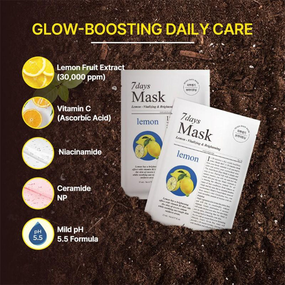 7days Mask - Lemon + C