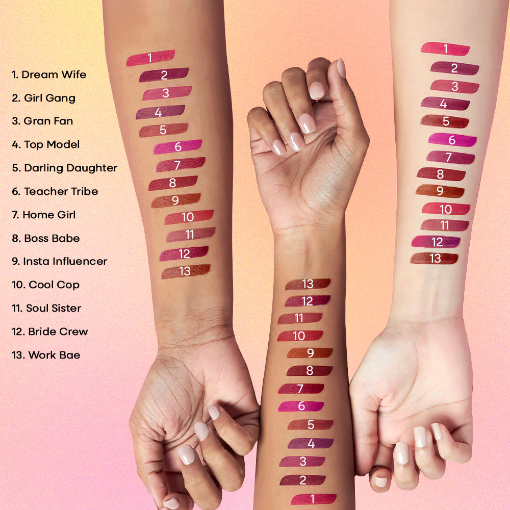Nykaa All Day Matte Long Lasting Transferproof Liquid Lipstick