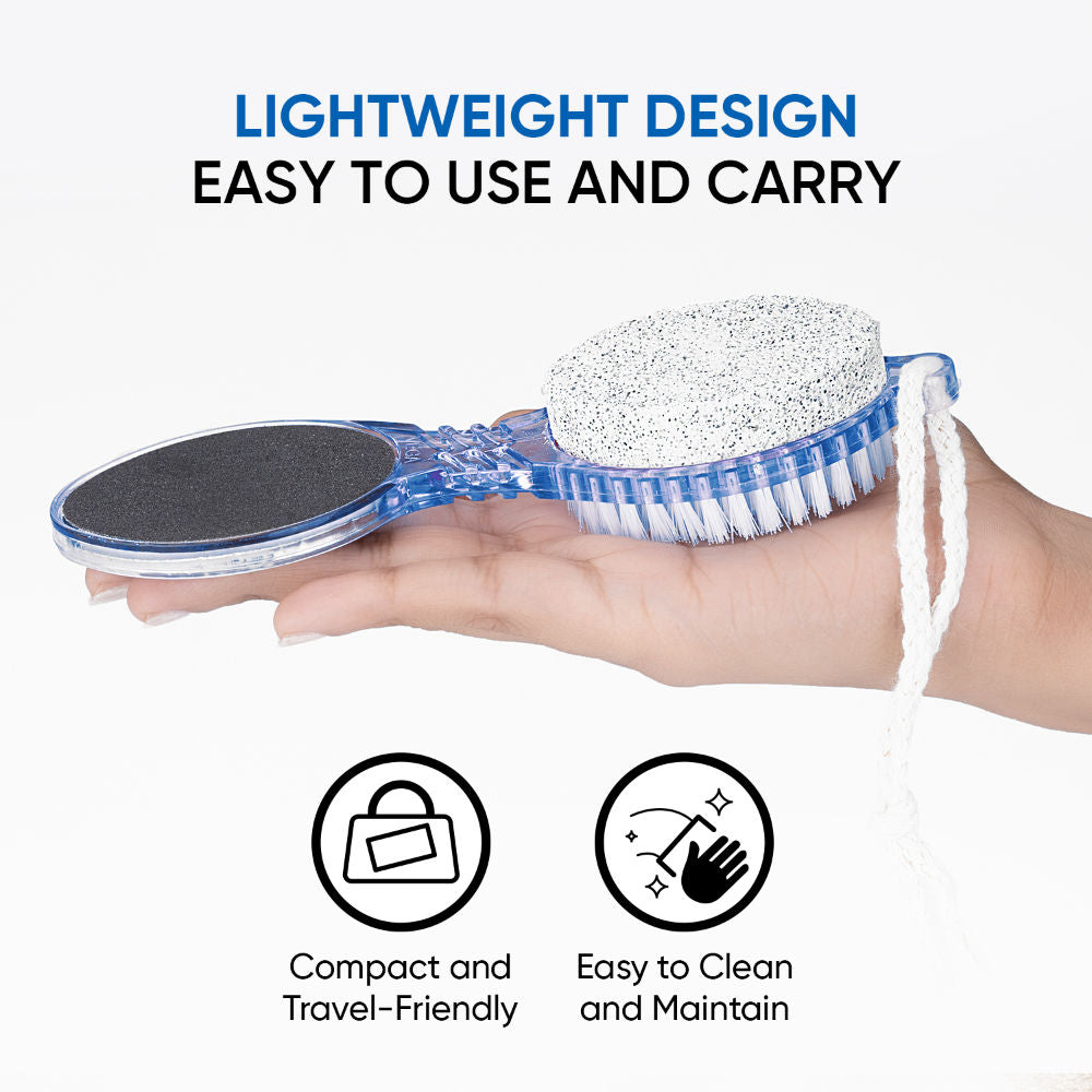 4 In 1 Foot Pedicure Tool (PD-02) - Color May Vary