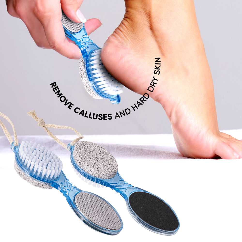 4 In 1 Foot Pedicure Tool (PD-02) - Color May Vary