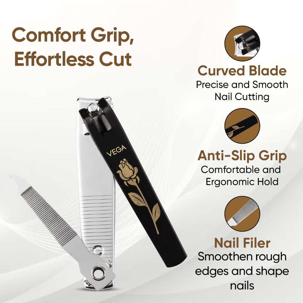 Large Nail Clipper (Black) (LNC-03)