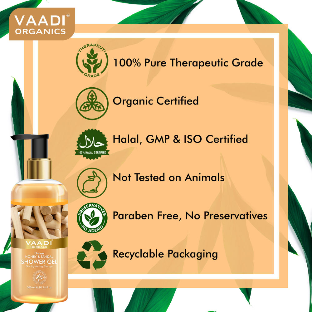 Divine Honey & Sandal Shower Gel