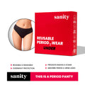 Leakproof and Reusable Period Panties - Size M