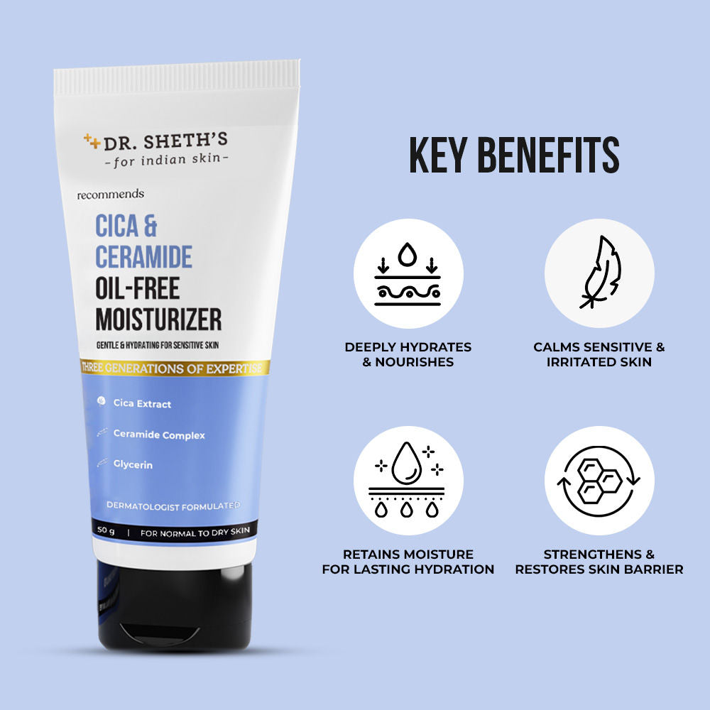 Cica & Ceramide Oil-Free Moisturizer