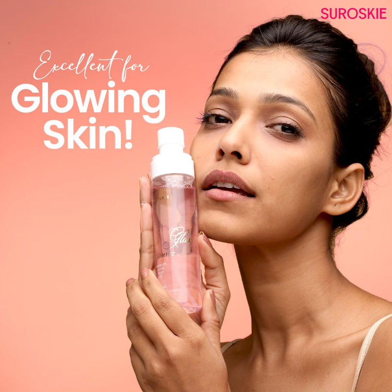 Roses Glass Skin Mist Toner & Makeup Setting Spray