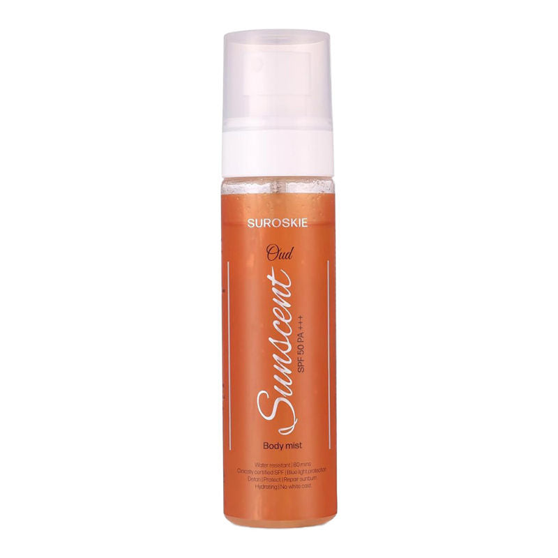 SUNSCENT SPF 50 Body Mist Hydrates & Protects Skin